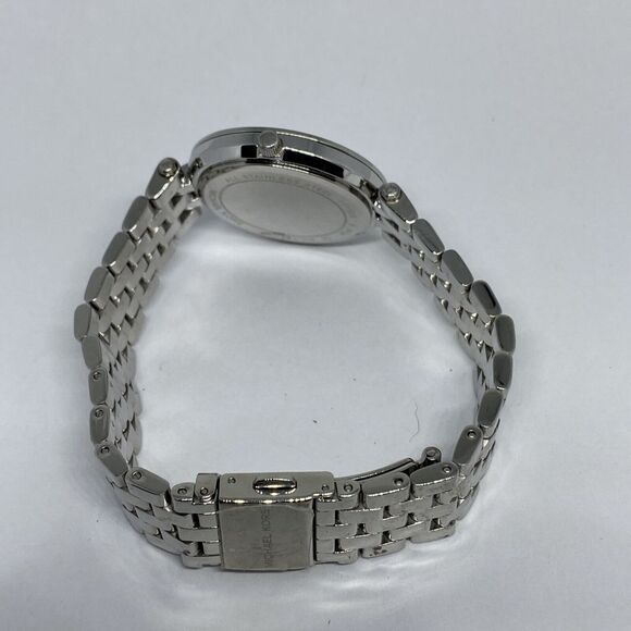 Michael Kors MK3426 Womens Silver Stainless Steel Analog Dial Quartz Watch VK224 - Picture 11 of 12